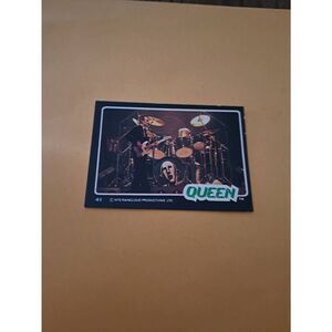Vintage 1979 Raincloud Productions Queen Trading Card #41 Rock Band Memorabilia